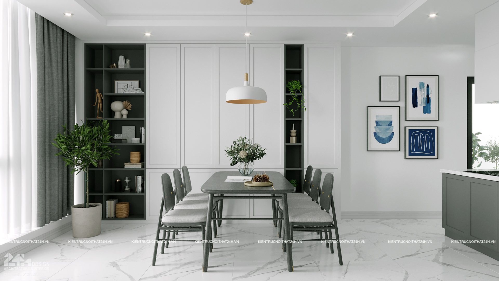 Ở phòng bếp, thiết kế Scandinavian với những chiếc bộ bàn ghế ăn có thể tháo rời sành điệu này giữ cho chỗ ngồi luôn mới và sạch sẽ quanh năm.