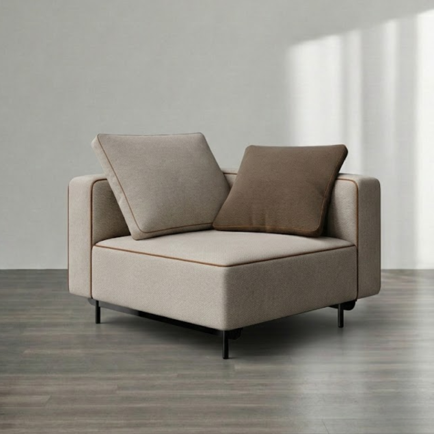 Sofa module vải 1 chỗ UNI 1S