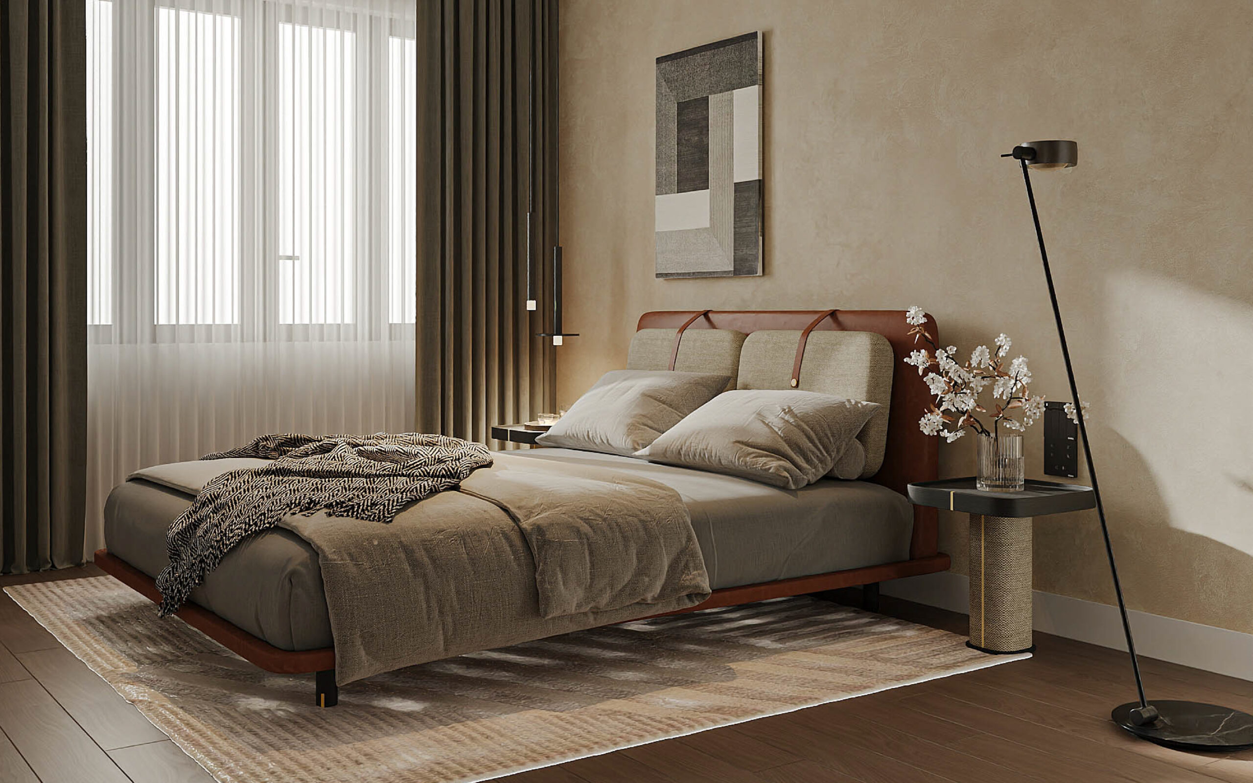 Các lưu ý khi setup để có một căn phòng ngủ phong cách Bắc Âu cảm giác bình yên