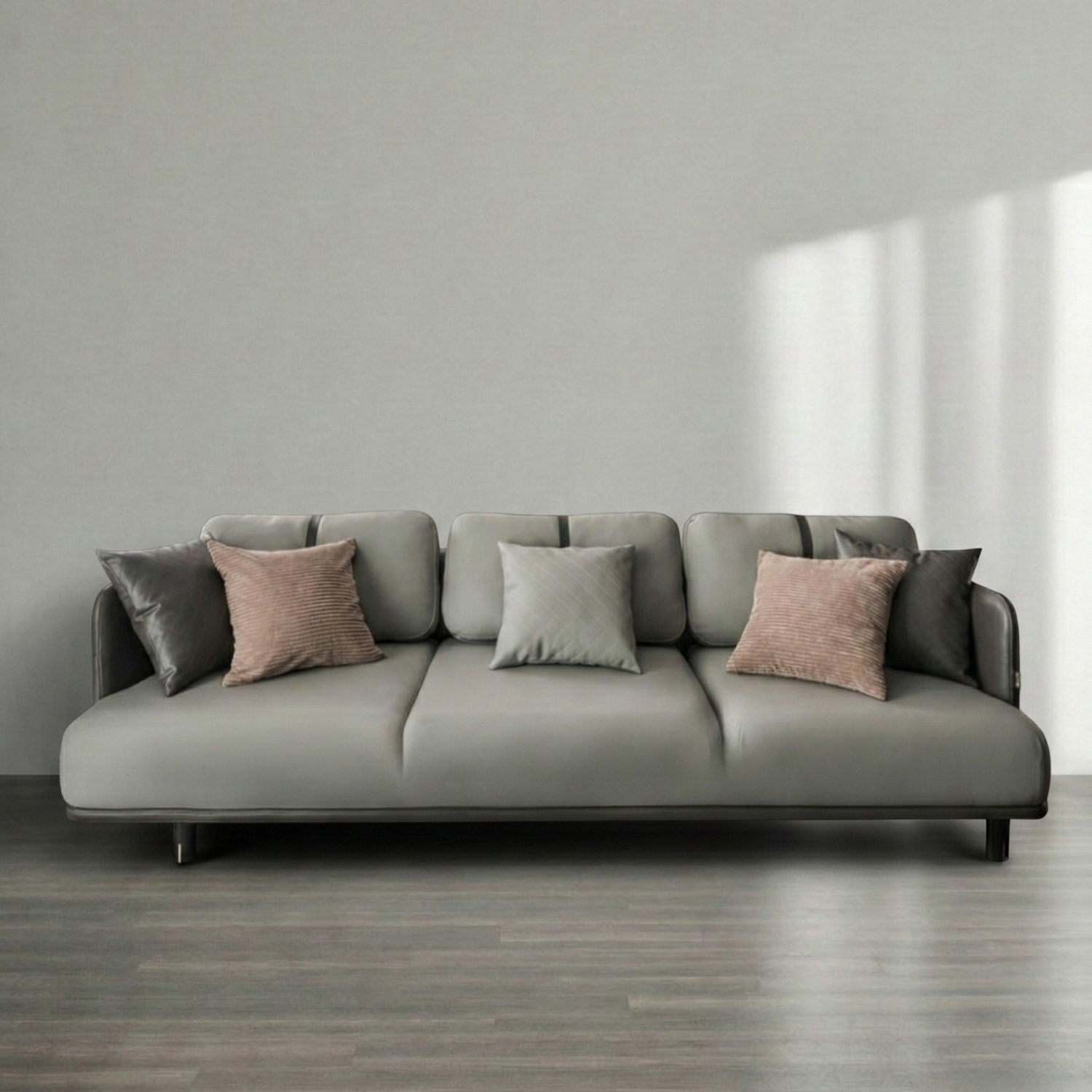 Sofa da chữ I 3 chỗ Semina
