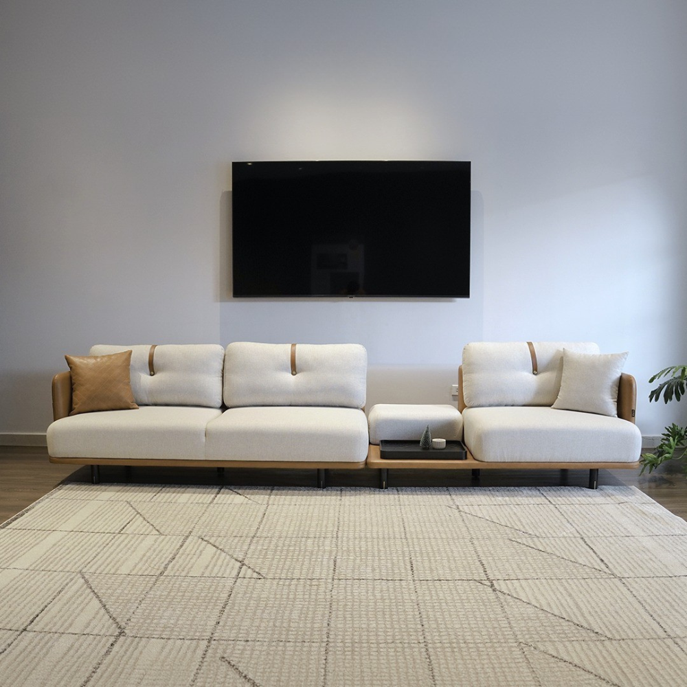 Hami I Sofa - Sofa chữ I phong cách Bắc Âu, chất liệu cao cấp