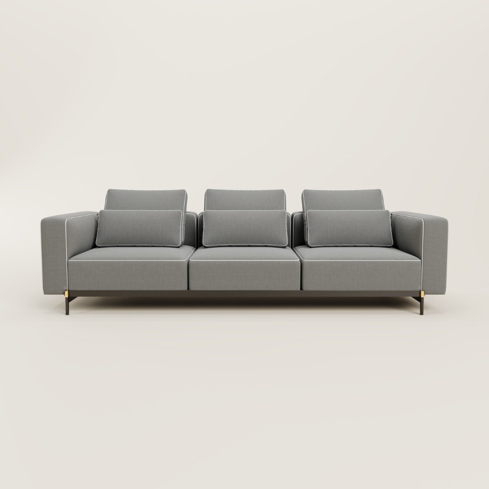 UNI I ABC Sofa - Sofa module chữ I 3 chỗ phong cách Bắc Âu, chất liệu cao cấp