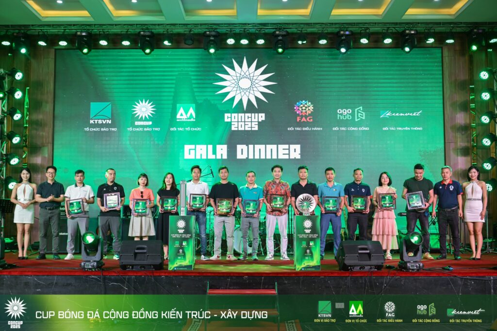 Một mùa giải Concup 2025 khép lại tinh thần kiến trúc vẫn còn mãi