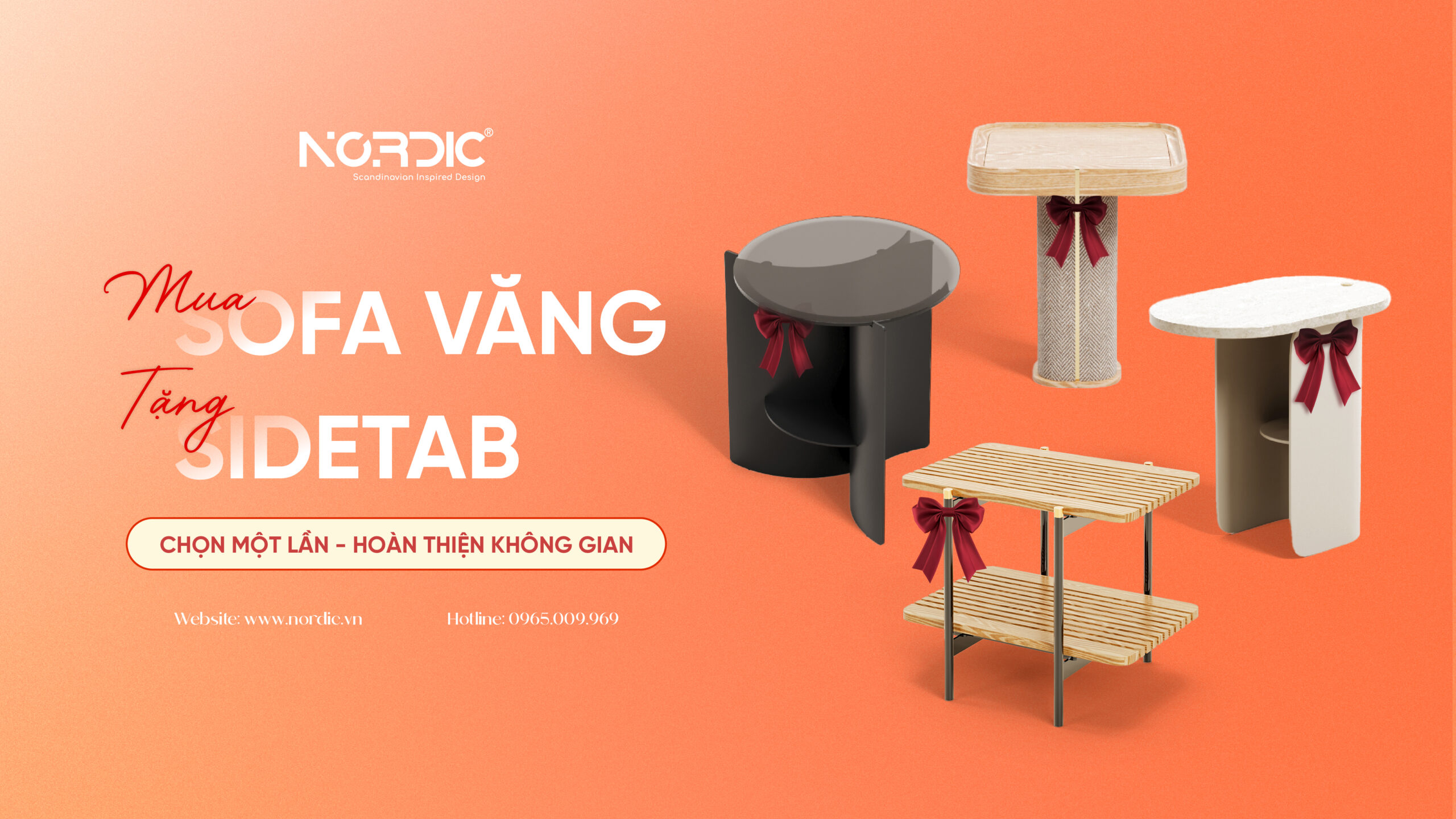 Từ 19.05 – 25.05: Tặng Bàn Sidetab Khi Mua Sofa Văng – Cơ Hội Sở Hữu Combo Nội Thất Bắc Âu