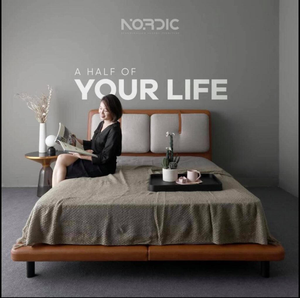 Vì sao nên chọn giường ngủ phong cách Bắc Âu bọc da & vải của 𝗡𝗢𝗥𝗗𝗜𝗖®?