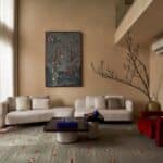 05 mẹo decor không gian phòng khách theo tone màu mùa thu 