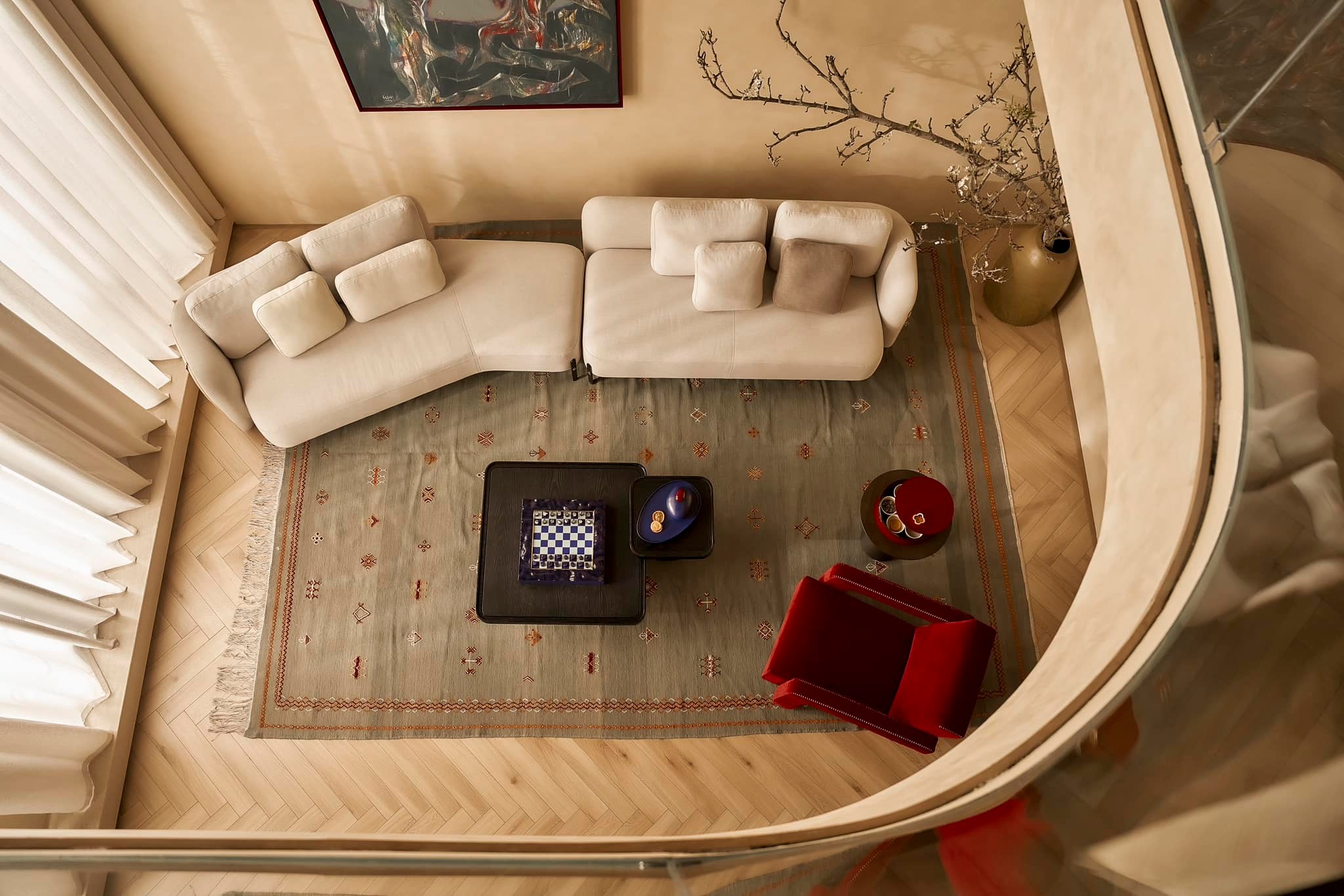 Trong thiết kế phong cách tối giản Bắc Âu, quy tắc 60–30–10 là “bí quyết” giúp giữ sự hài hòa cho tổng thể