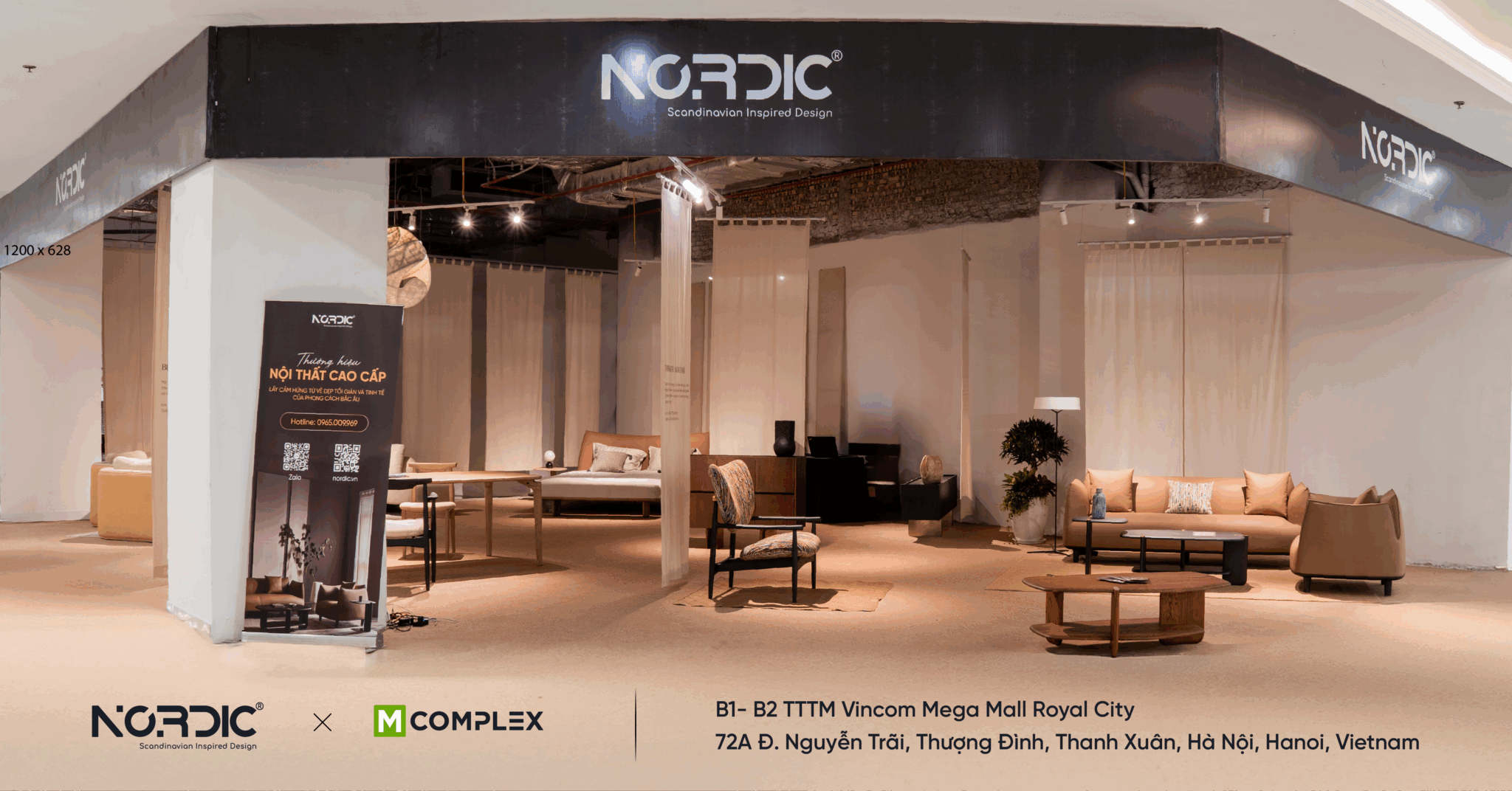 NORDIC chính thức có mặt tại MComplex – Vincom Mega Mall Royal City