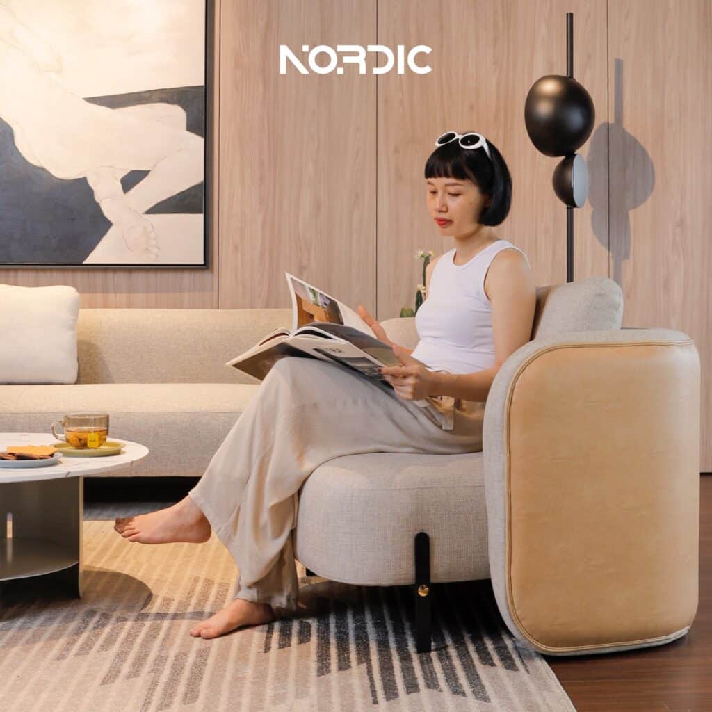 Cấu trúc cơ thể con người không phù hợp với sofa phẳng thông thường