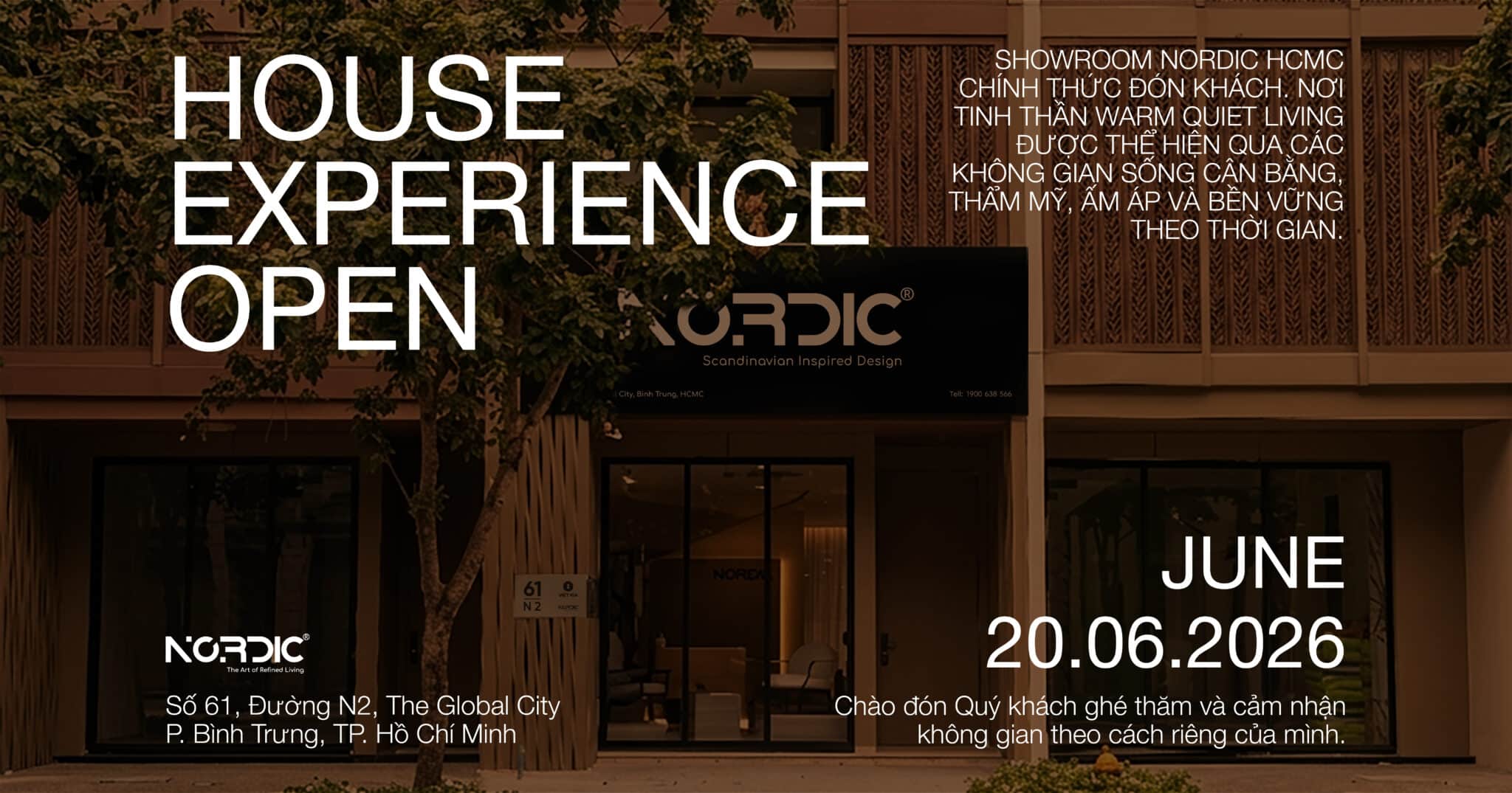 House Experience Open: sự kiện trải nghiệm không gian showroom NORDIC Hồ Chí Minh