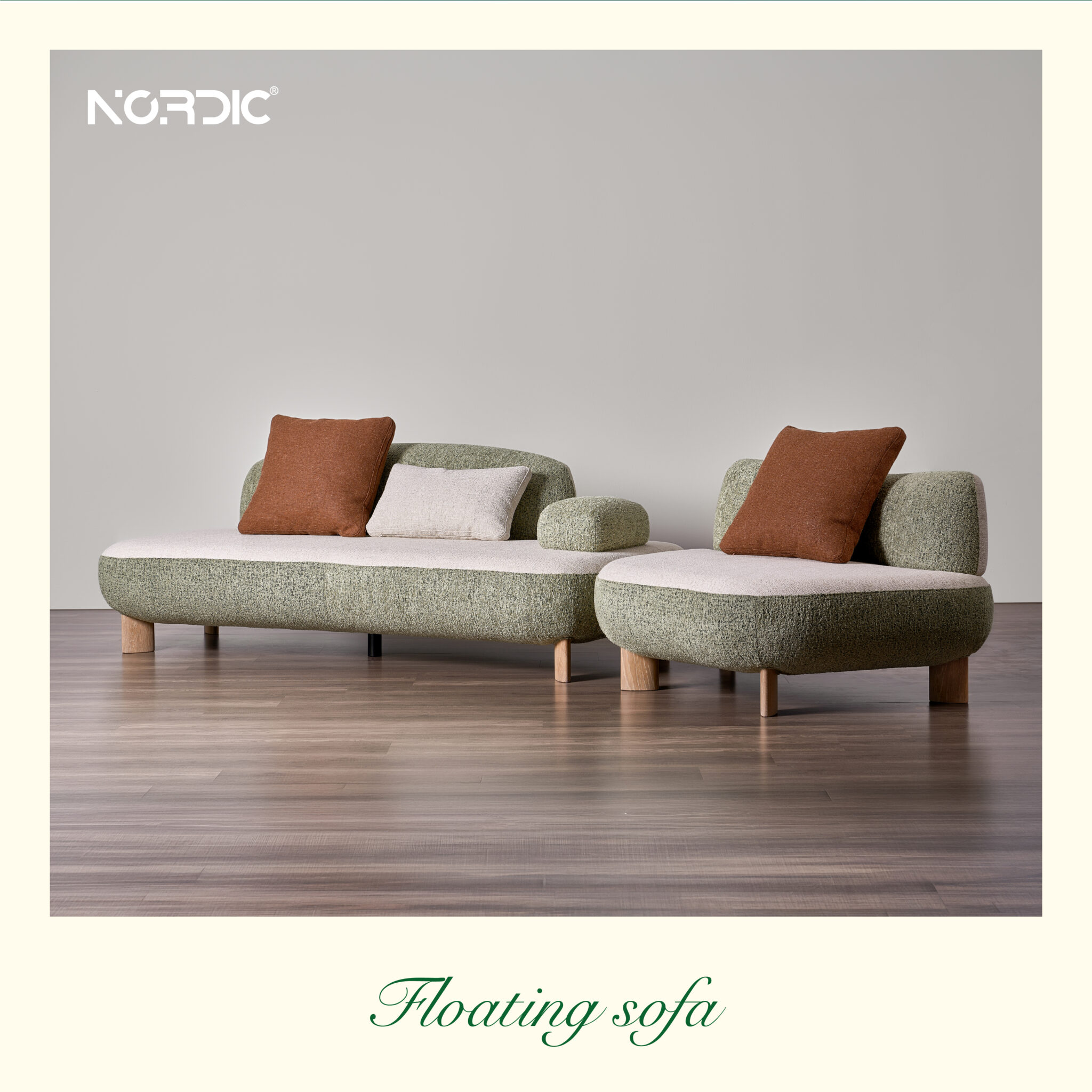 Floating sofa