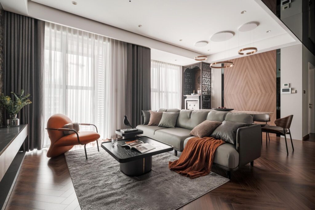Lựa chọn nội thất phòng khách cần tính toán về diện tích và luồng di chuyển ngay từ đầu